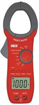 Meco DIGITAL CLAMPMETERS 2502T - AUTO Digital Multimeter(4000 Counts)