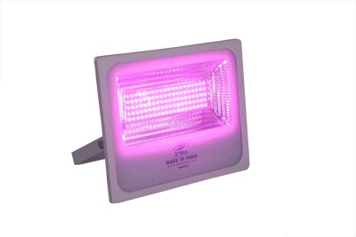 D'Mak 100 Watt Slim White Body Flood Light (Pink, Pack of 1) Flood Light Outdoor Lamp(Pink)