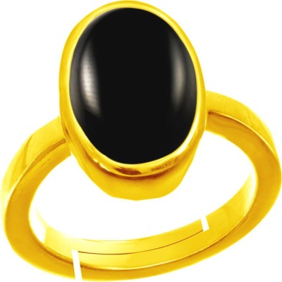 GALAXY ASTRO Sulemani Hakik Ring Natural Akik Gold Plated Ring Copper Onyx Gold Plated Ring