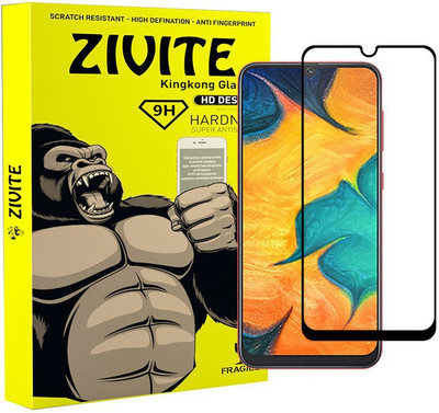 ZIVITE Edge To Edge Tempered Glass for Samsung Galaxy A30s(Pack of 1)