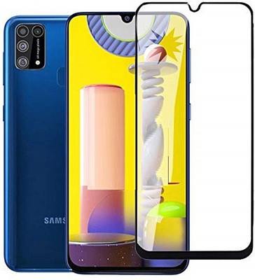 LIKEDESIGN Edge To Edge Tempered Glass for Samsung Galaxy M21(Pack of 1)