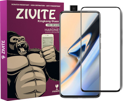 ZIVITE Edge To Edge Tempered Glass for OnePlus 7T Pro(Pack of 1)