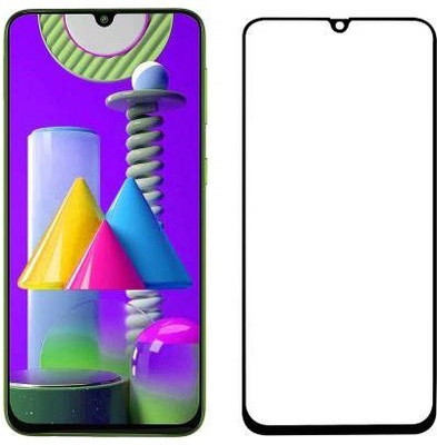 LIKEDESIGN Edge To Edge Tempered Glass for Samsung Galaxy M21(Pack of 1)