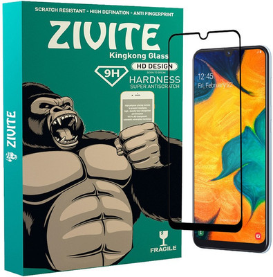 ZIVITE Edge To Edge Tempered Glass for Samsung Galaxy A30s(Pack of 1)