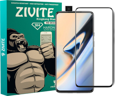 ZIVITE Edge To Edge Tempered Glass for OnePlus 7T Pro(Pack of 1)