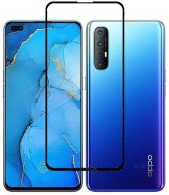 LIKEDESIGN Edge To Edge Tempered Glass for OPPO Reno3 Pro(Pack of 1)
