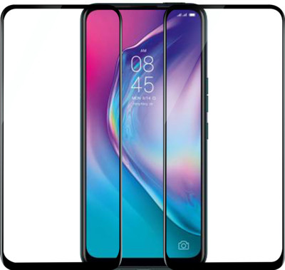 VAlight Edge To Edge Tempered Glass for TECNO CAMON 15 PRO(Pack of 2)