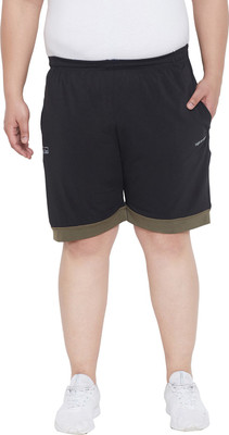 bigbanana Solid Men Black Running Shorts