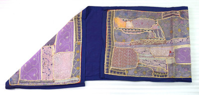 Global Art Traders Multicolor 202 cm Table Runner(Cotton)
