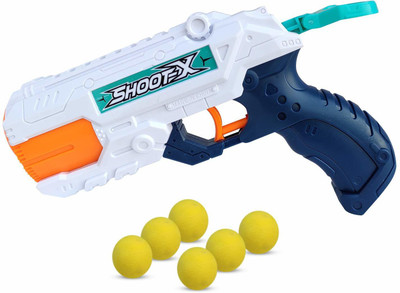 Richuzers 2 in 1 Magic Blaster Balls and Water Shooting Gun , Toy Gun for Boys , Strike Gun , Blaster Gun with 6 Foam Balls for Kids Guns & Darts(Multicolor)