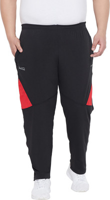 bigbanana Colorblock Men Black Track Pants