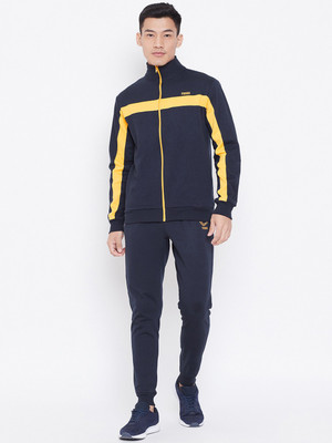 YUUKI Solid Men Track Suit