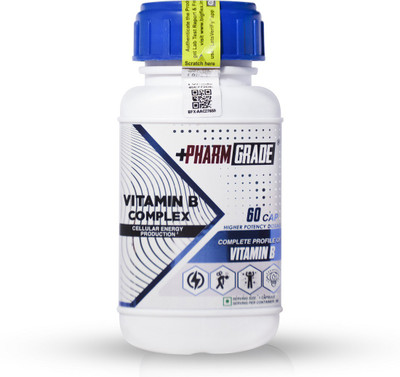 PharmGrade Vitamin B Complex(60 No)