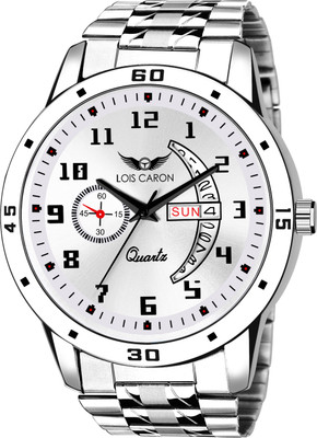 LOIS CARON LCS-8189 TRENDING DAY & DATE FUNCTIONING Analog Watch - For Men