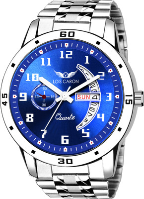 LOIS CARON LCS-8188 TRENDING DAY & DATE FUNCTIONING Analog Watch - For Men