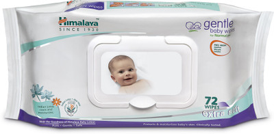 HIMALAYA Gentle Baby Wipes(72 Wipes)