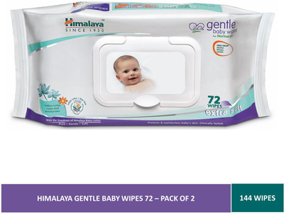 HIMALAYA Gentle Baby Wipes(144 Wipes)