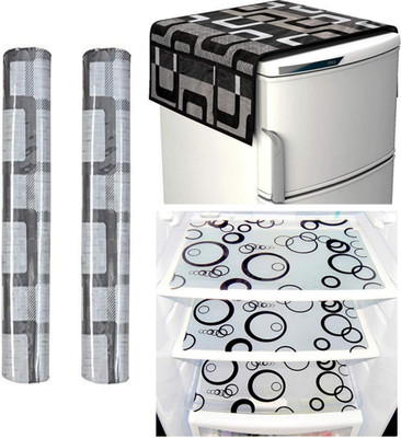 FACTCORE Refrigerator  Cover(Width: 56 cm, black)
