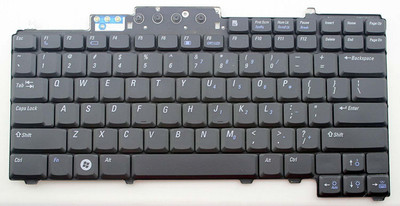 TechSonic Dell Latitude D620 Laptop Keyboard Replacement Key