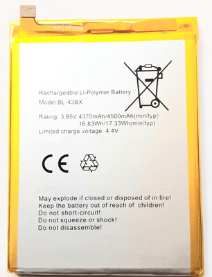FULL CELL Mobile Battery For  Infinix Note 5 X604 X604B BL-43BX