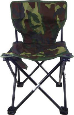 AVMART Foldable Portable metal military Print Chair For Kids & Adults With Carry bag (56X32 Cm Metal Outdoor Chair(Matte)