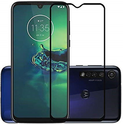 DSCASE Edge To Edge Tempered Glass for Moto G8 Plus(Pack of 1)