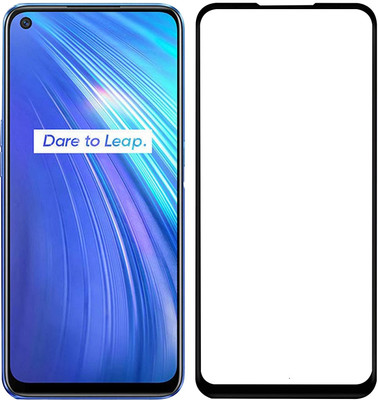 AKSHUD Edge To Edge Tempered Glass for Realme 6(Pack of 1)