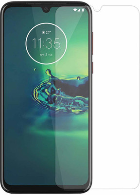 DSCASE Edge To Edge Tempered Glass for Moto G8 Plus(Pack of 1)