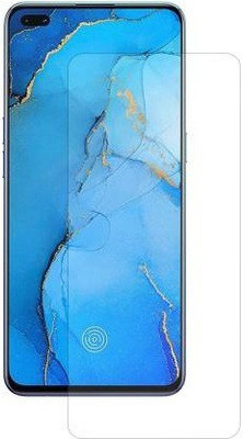DSCASE Edge To Edge Tempered Glass for OPPO Reno3 Pro(Pack of 1)