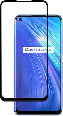 BRENZZ Edge To Edge Tempered Glass for Realme 6(Pack of 1)