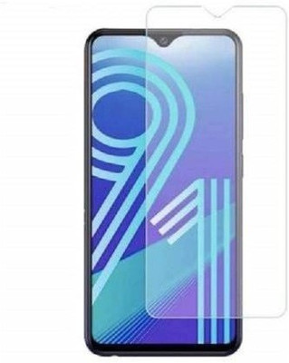 AKSHUD Edge To Edge Tempered Glass for Vivo Y91(Pack of 1)