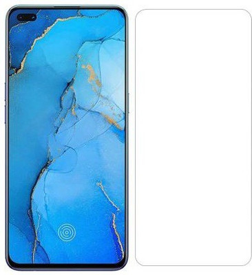 AKSHUD Edge To Edge Tempered Glass for OPPO Reno3 Pro(Pack of 1)