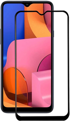 AKSHUD Edge To Edge Tempered Glass for Samsung Galaxy A20s(Pack of 1)