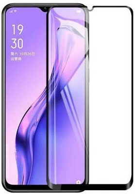 AKSHUD Edge To Edge Tempered Glass for OPPO A31(Pack of 1)