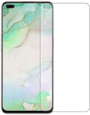 DSCASE Edge To Edge Tempered Glass for OPPO Reno3 Pro(Pack of 1)