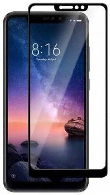 INFINITYWORLD Edge To Edge Tempered Glass for Mi Redmi Note 6 Pro(Pack of 1)