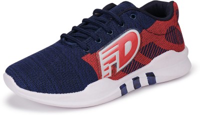 Camfoot Running Shoes For Men(Blue, Red , 9)