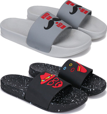 ORICUM Men Slides(Multicolor , 8)