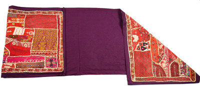 Global Art Traders Multicolor 199 cm Table Runner(Cotton)