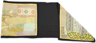 Global Art Traders Multicolor 199 cm Table Runner(Cotton)