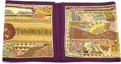 Global Art Traders Multicolor 198 cm Table Runner(Cotton)