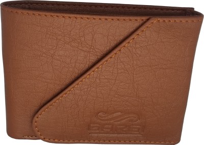 Gargi Men Tan Genuine Leather Wallet(5 Card Slots)