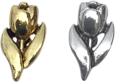 FURE Combo of Tulip Lapel Pin Brooch(Multicolor)