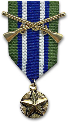 FURE Cross Guns Badge Brooch(Multicolor)