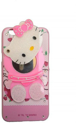 Addindia Book Cover for I Phone X Mirror Kitty 3D Hello Kitty Girls Back Case Cover for I Phone X(Multicolor, 3D Case)