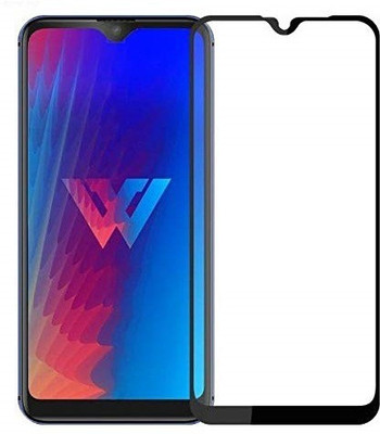 LIKEDESIGN Edge To Edge Tempered Glass for LG W30(Pack of 1)