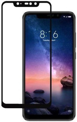 XRENGTH Edge To Edge Tempered Glass for Mi Redmi Note 6 Pro(Pack of 1)