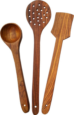 SRE 29 Wooden Spatula(Pack of 3)