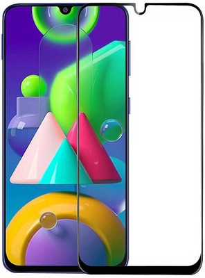 SMARTCASE Edge To Edge Tempered Glass for SAMSUNG GALAXY M21(Pack of 1)