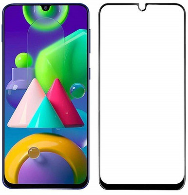 SMARTCASE Edge To Edge Tempered Glass for SAMSUNG GALAXY M21(Pack of 1)